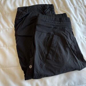 lululemon athletica Women's Black Capris